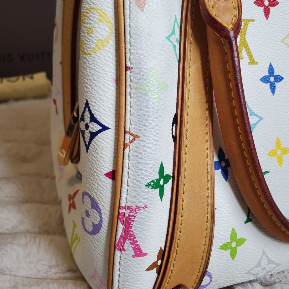Louis Vuitton Monogram Murakami Multicolor Priscilla White - Picture 11 of 15